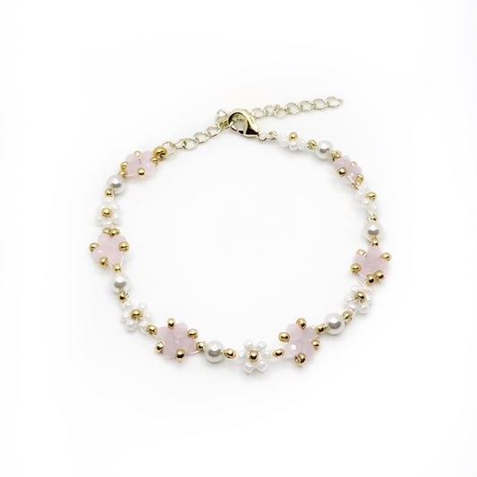Pink Crystal Bracelet