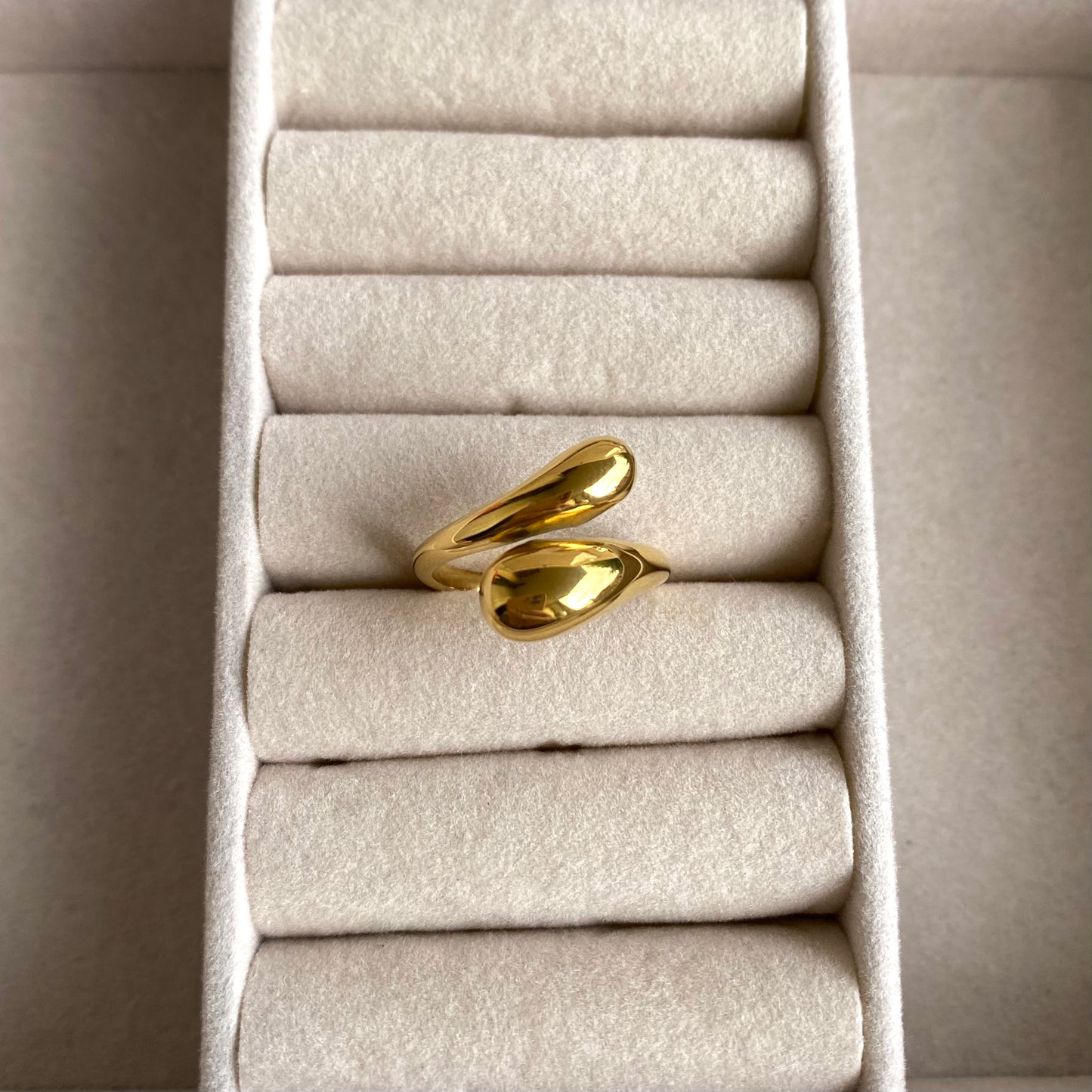 Gold Plated Chunky Ring